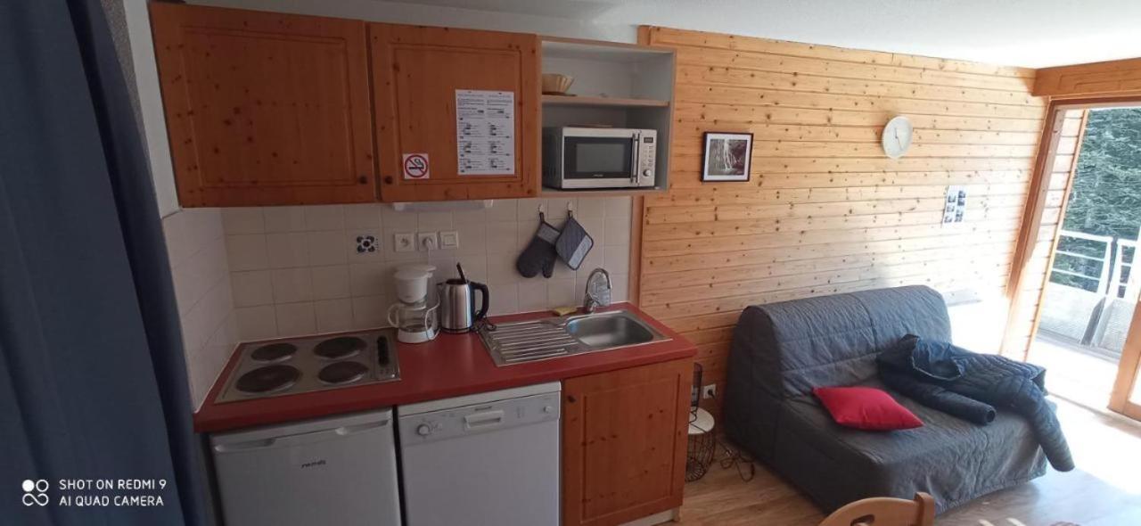 Studio Chamrousse 1700 Pour 4 Personnes - Au Calme - Avec Wifi Kültér fotó